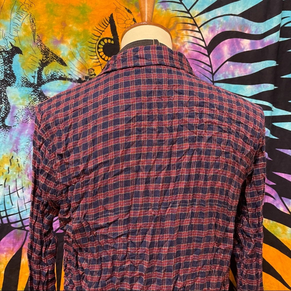 🌈 Lovely plaid button detail top - Picture 6 of 11